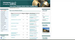 Desktop Screenshot of klempnerzukunft.de
